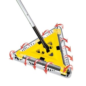 Szczotka Kaśka Swivel Sweeper Trójkątna Ręczny Odkurzacz