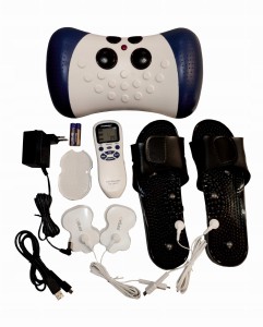 Elektrostymulator TENS EMS klapki masażer