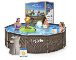 Bestway basen Stelaż Rattan 366x100cm 19w1